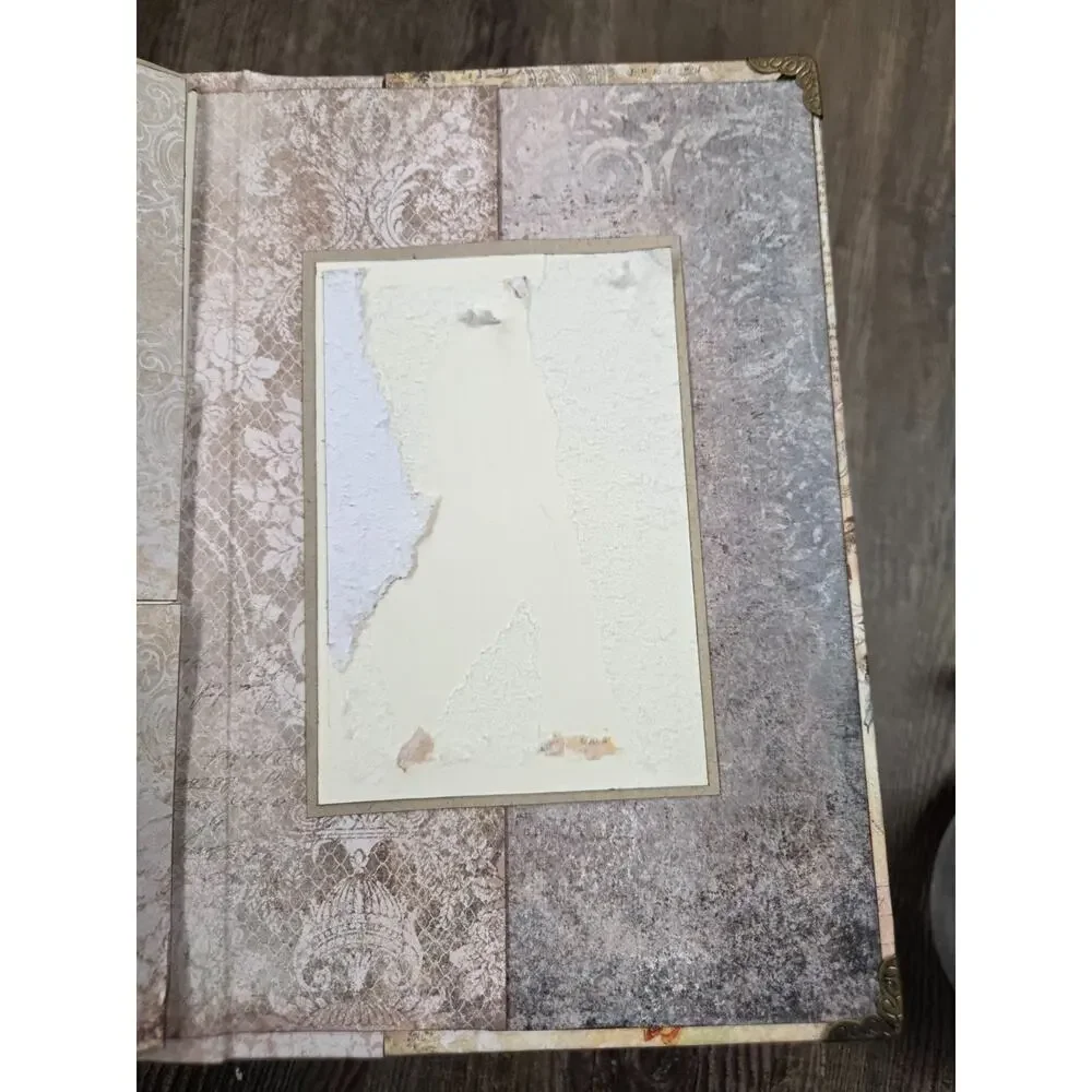 Family Chronicles Vintage Look Junk Journal Album Pre-Made Ready for Pictures